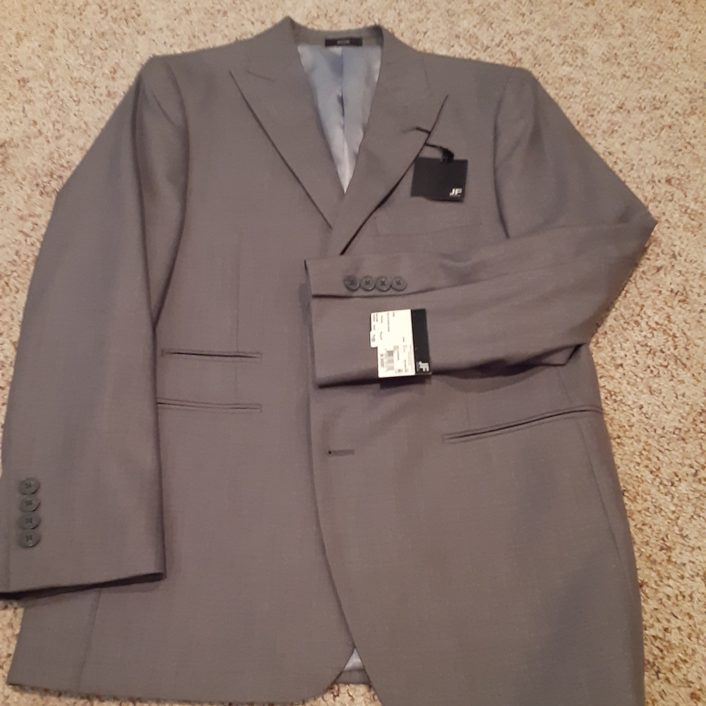 Gray Sharkskin sport coat